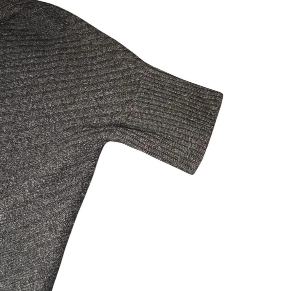 Vince Designer Wool/Yak Crop Pullover Knit Sweater Chunky Ribbed Texture Small - Picture 5 of 6